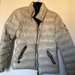 Pearl-Colored Moncler Coat